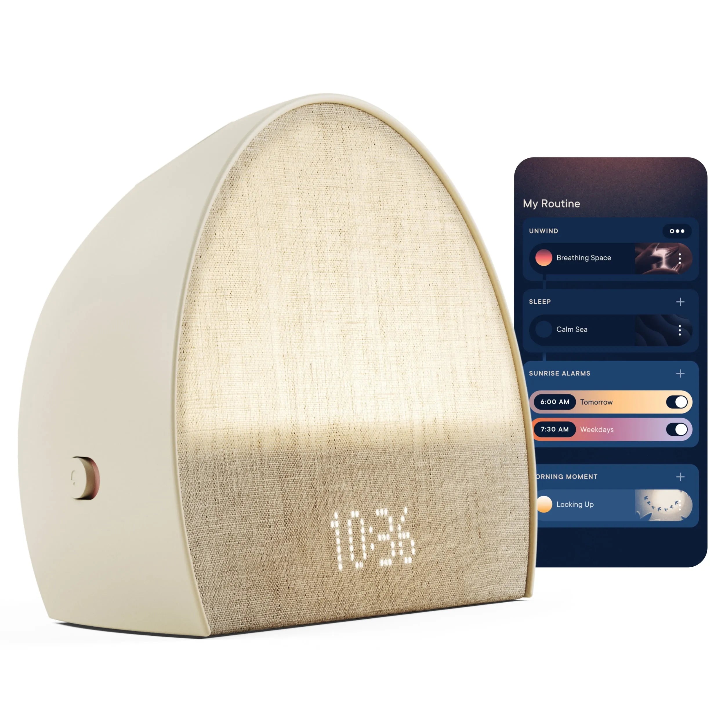 Hatch Restore 2 Hatch Sleep Alarm Clock Sound Machine - Putty