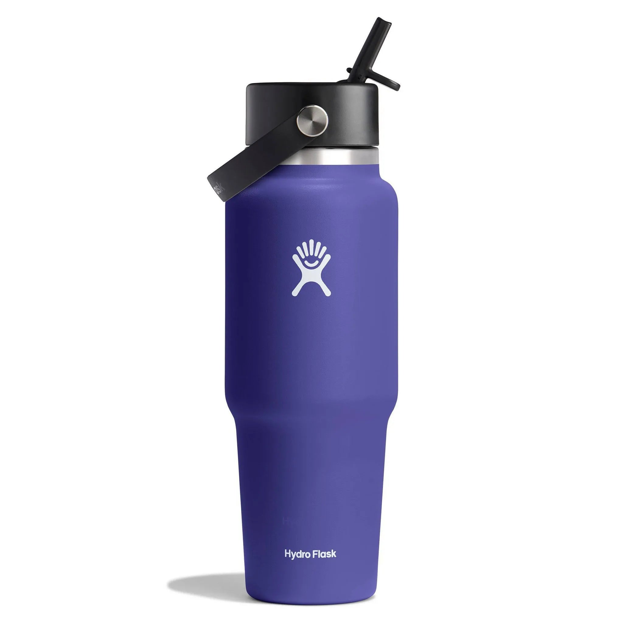 Hydro Flask 32oz Wide Mouth Flex Straw Travel Water Bottle- Phantom – REBEL