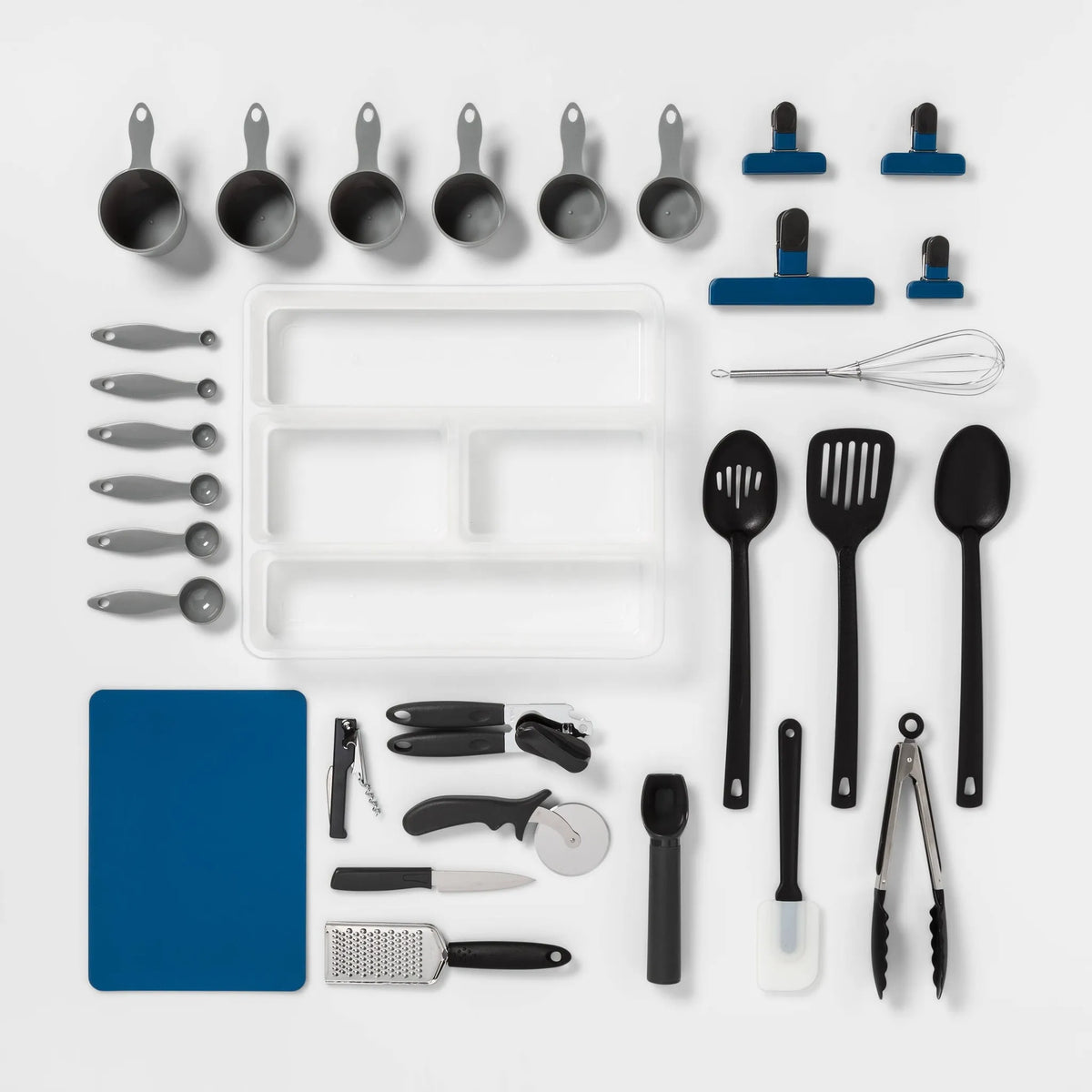 Room Essentials 30pc Kitchen Utensil Set - ™: Stainless Steel Cooking ...