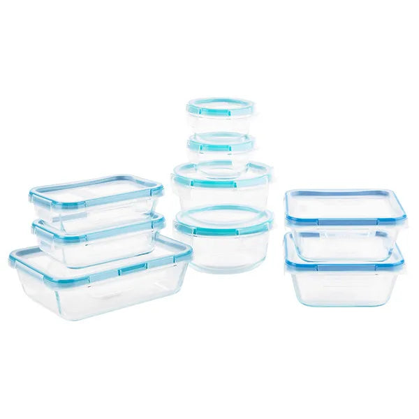 Glass Food Storage Set - 18-Piece