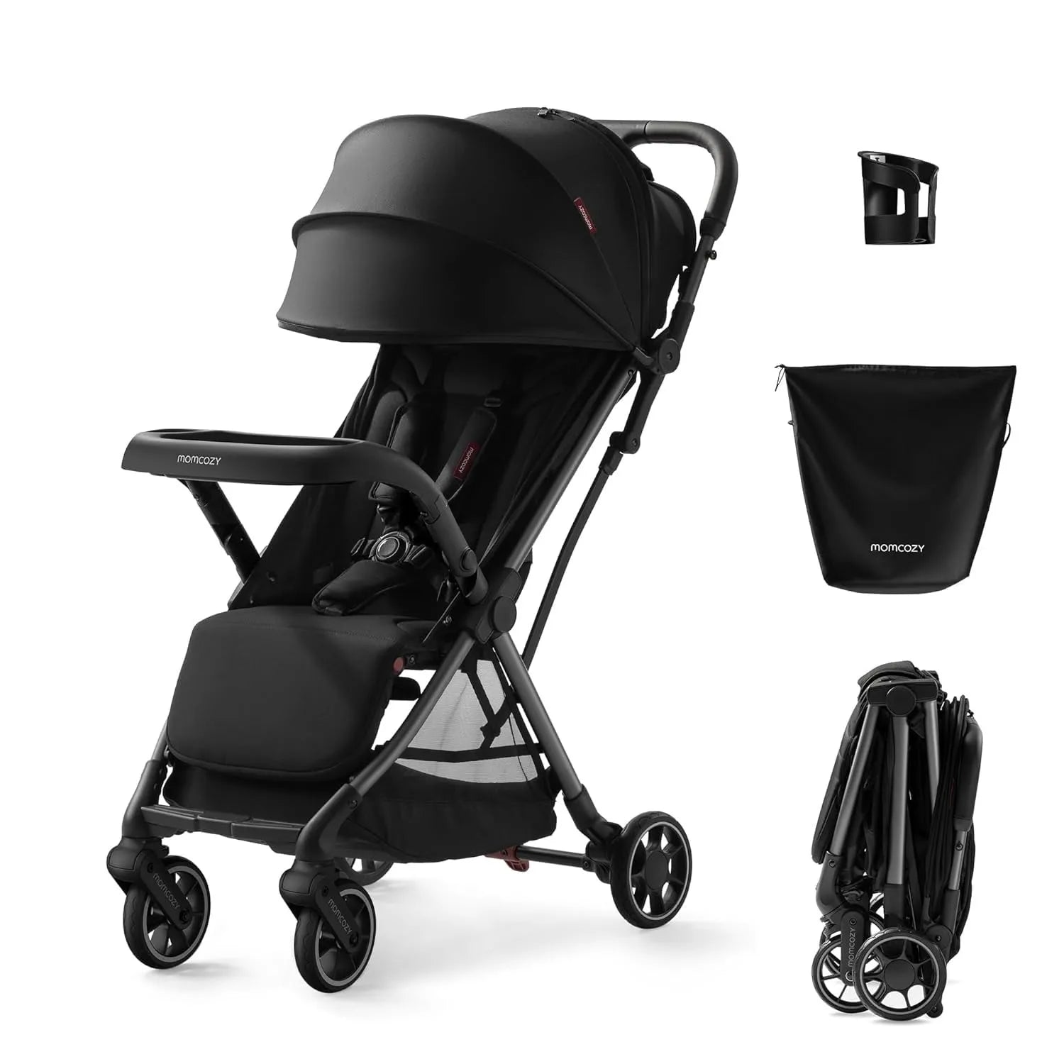 jogging stroller compact Momcozy Clickgo Lightweight Stroller