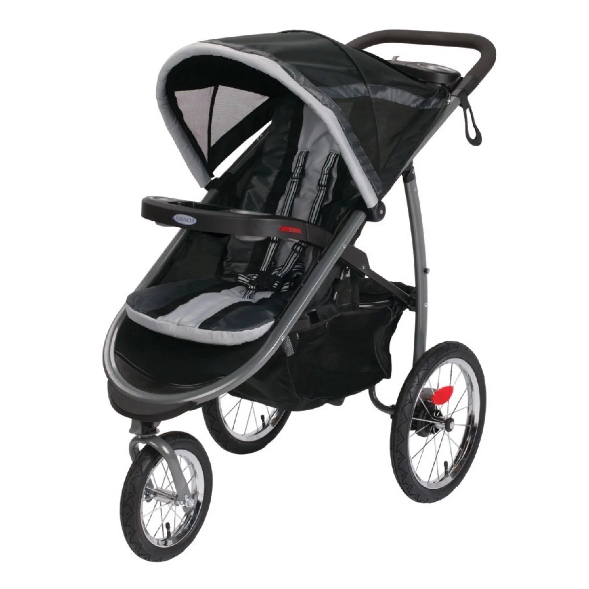 graco jogging stroller how to unfold Graco FastAction Fold Jogger Stroller