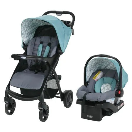 graco snugride 30 lx click connect stroller Graco (Floor Model) Verb Click Connect Travel System