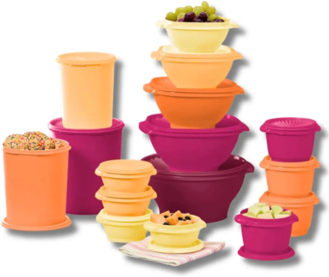 Tupperware - Food Storage Containers - Set of 32 - REBEL
