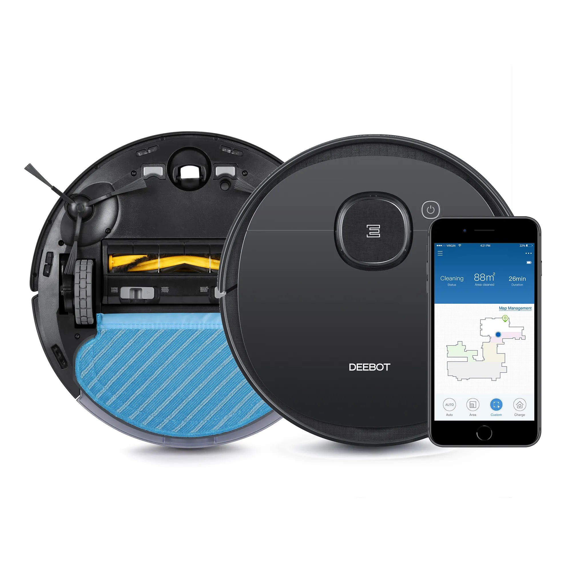 ECOVACS Robotics DEEBOT OZMO 950 2-in-1 Vacuuming and Mopping