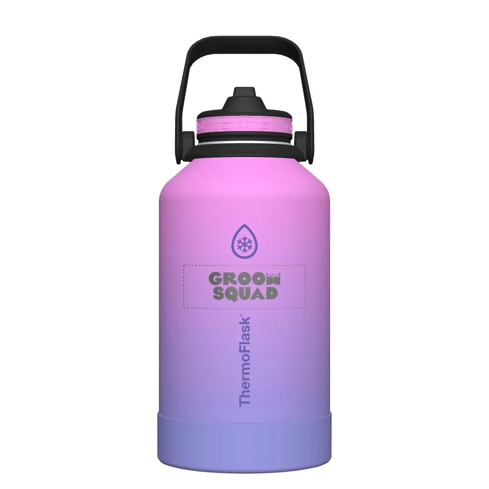 Thermoflask 64 Oz Customized Straw Bottle