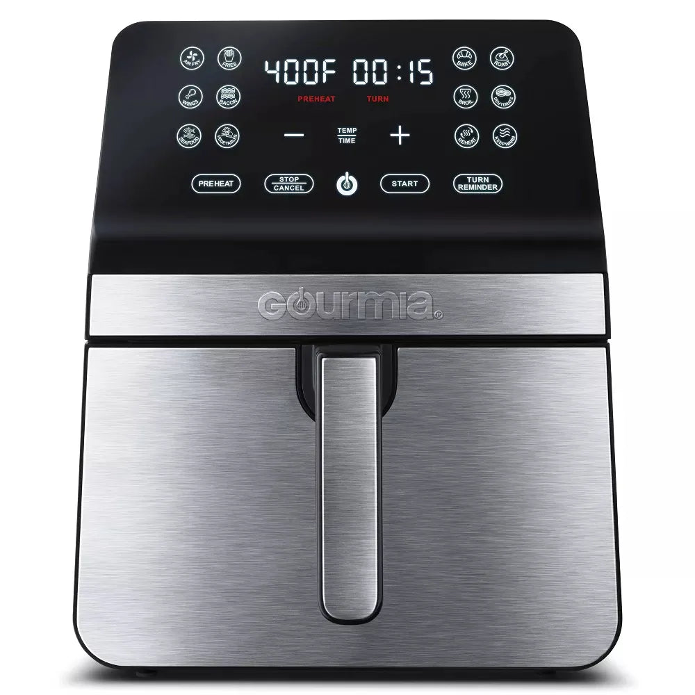 Gourmia 8qt Digital Air Fryer with 12 One-Touch Functions – REBEL