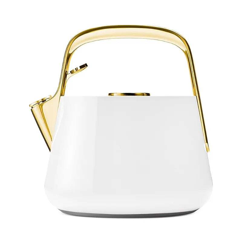Caraway Whistling Tea Kettle - 2 Quart - White