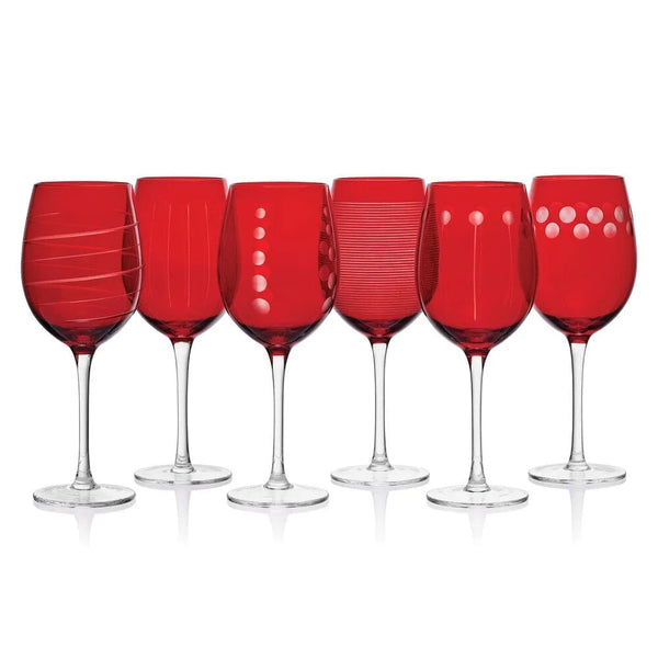 Mikasa Set of 6 Wine Glasses