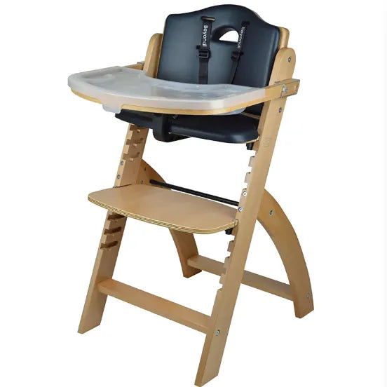 Abiie - High Chair - Natural/Black Pearl - REBEL