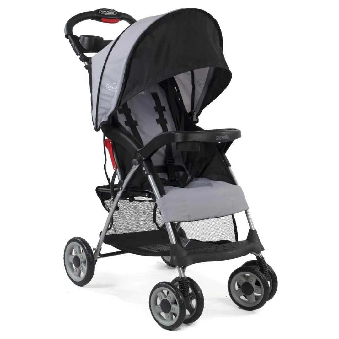kolcraft umbrella stroller black Kolcraft Cloud Plus Lightweight Stroller, Slate