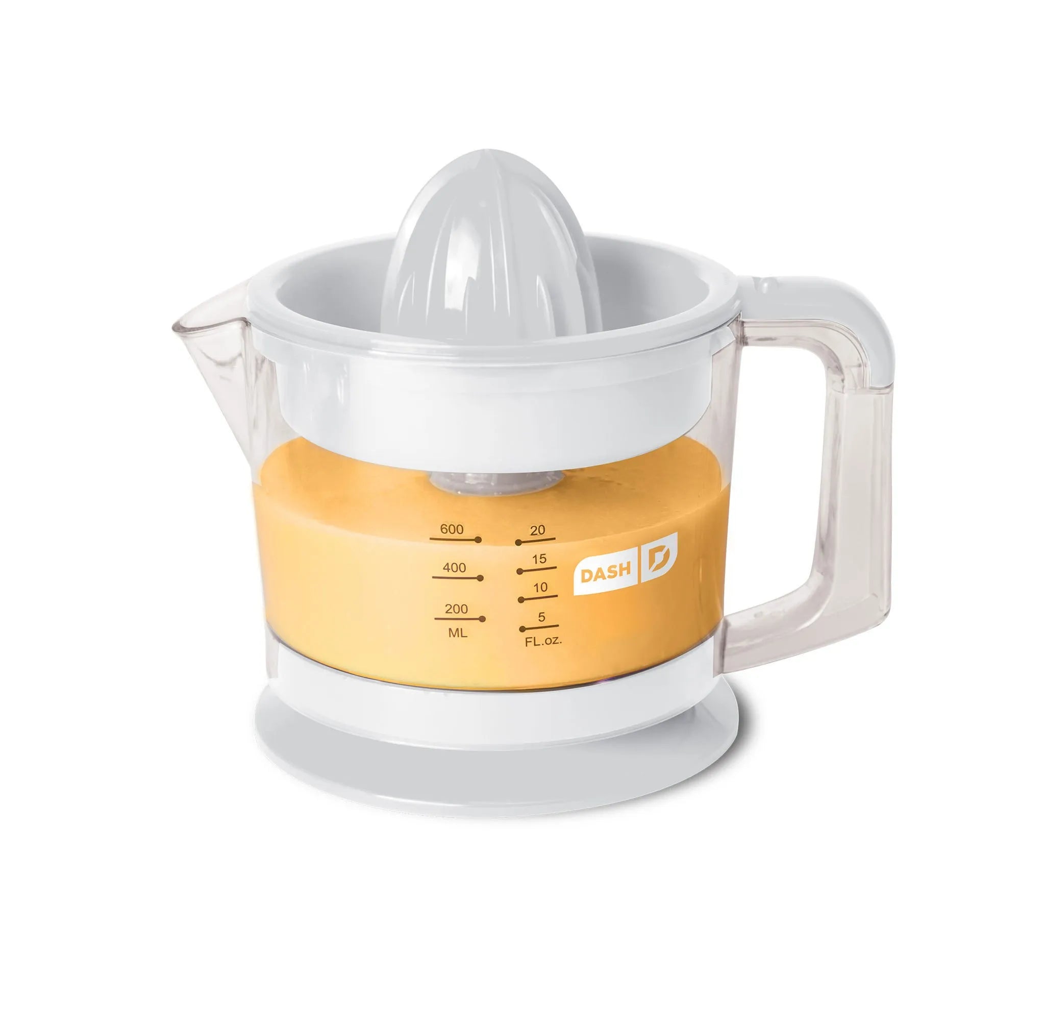 Dash Electric Dual Citrus Juicer - White: Lemon & Fruit Juicer