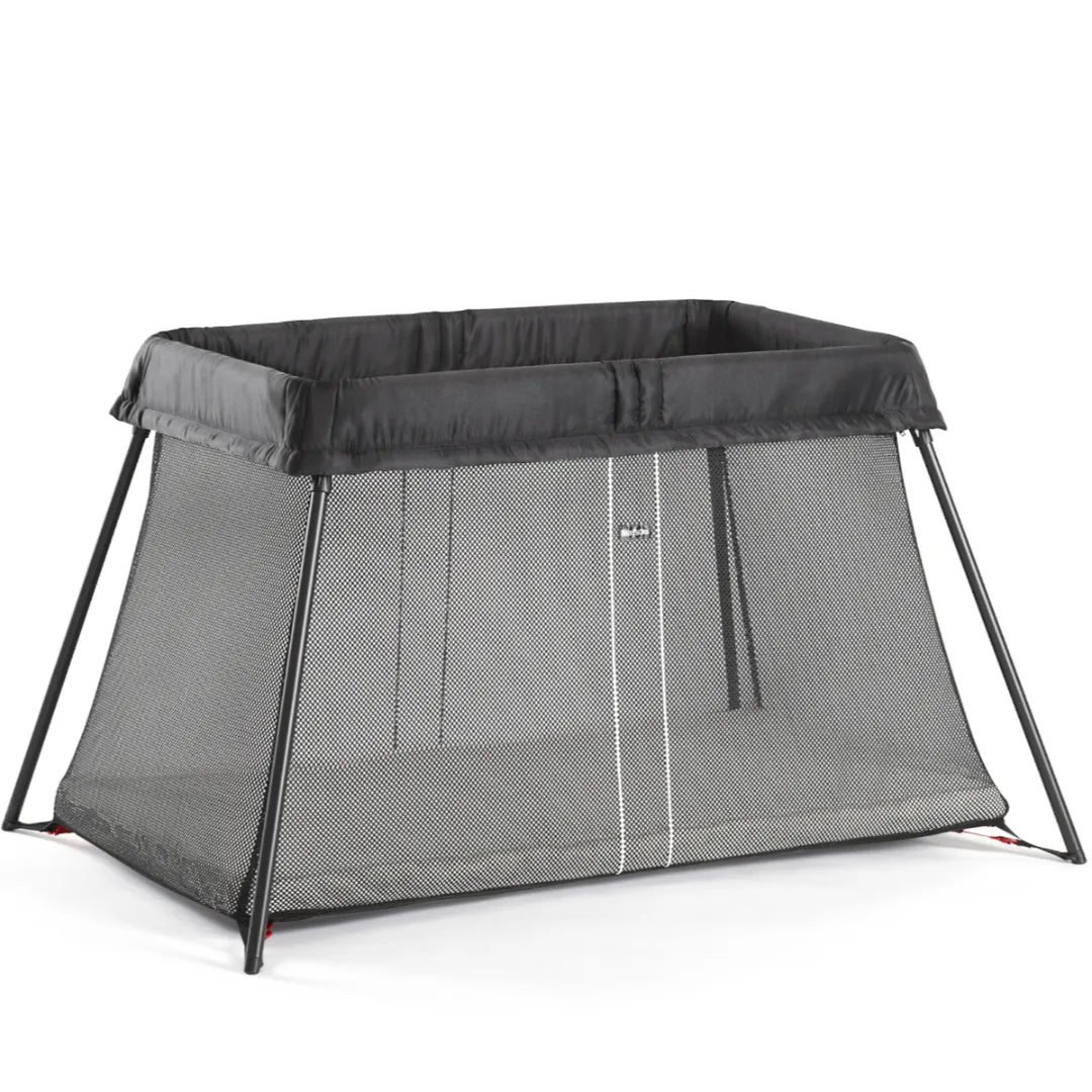 BabyBjörn Travel Crib Light - Black Mesh – REBEL