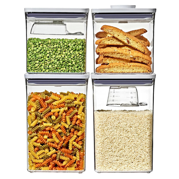 OXO - Storage Container Set - SoftWorks 4-Piece POP - REBEL