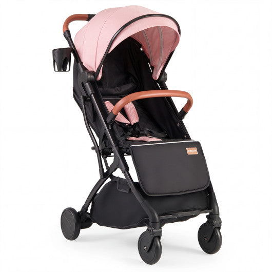 COSTWAY Lightweight Baby Stroller Compact Travel Stroller With One-Hand ...