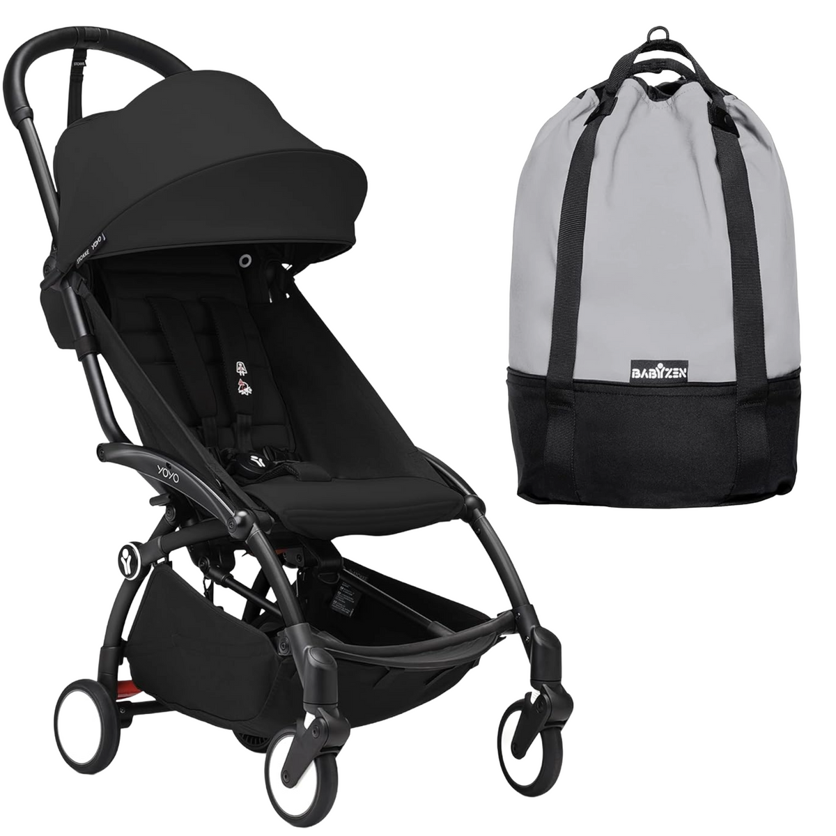 Stokke YOYO3 Complete Stroller w/ Yoyo Bag in Stone