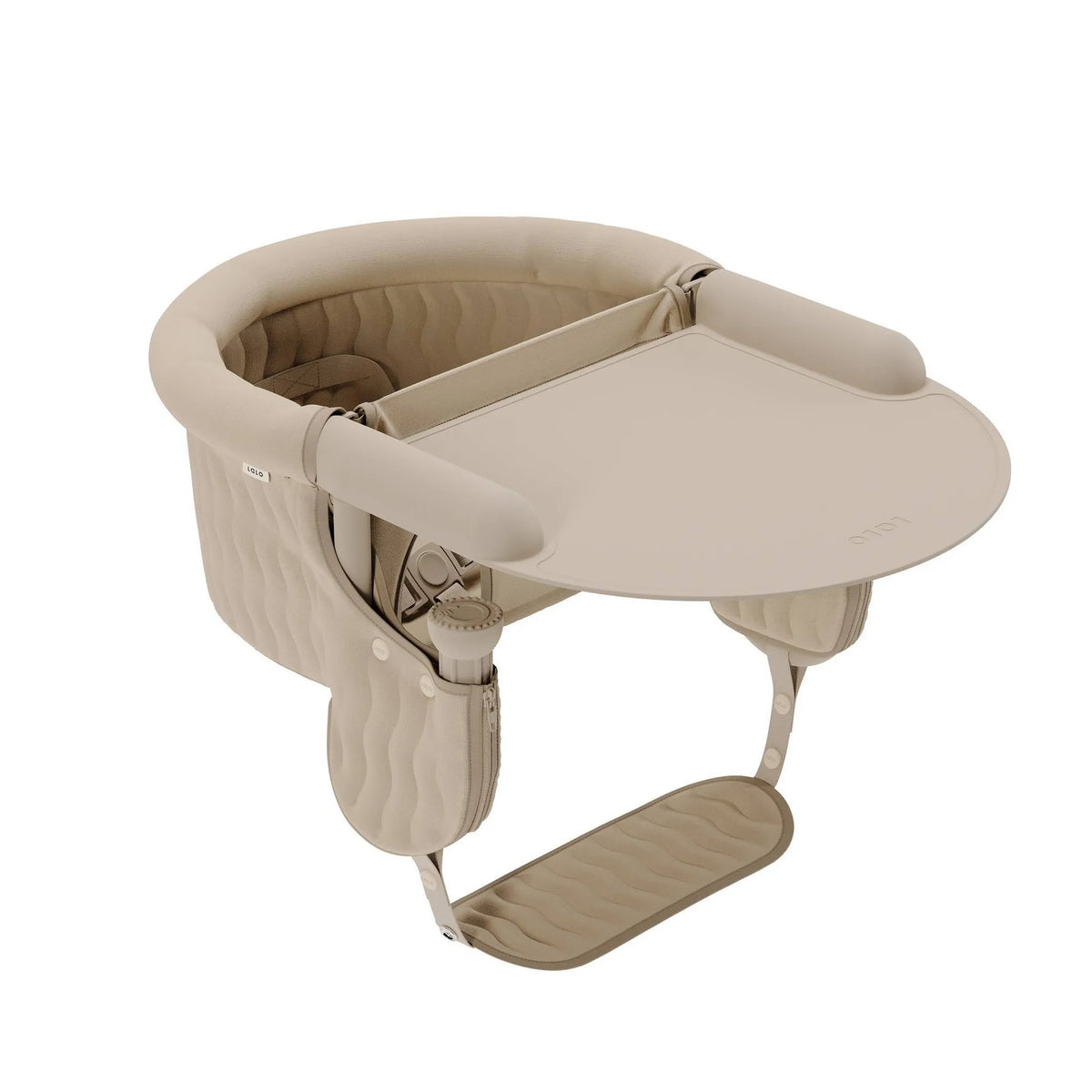 Lalo - Hook-On High Chair - Oatmeal