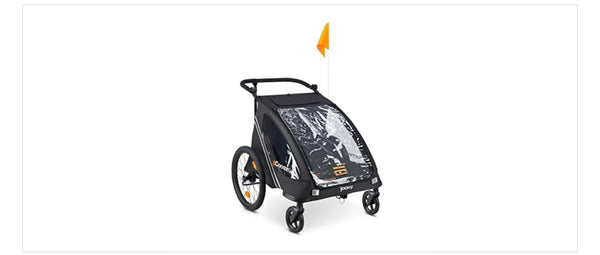 joovy Cocoon X2 Double Stroller And Bike Trailer