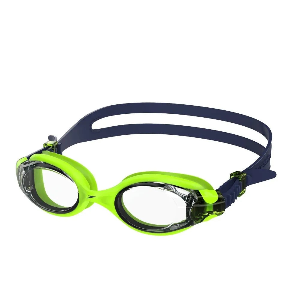 Speedo Adult Hydrofusion Pro Swim Goggles, Lime-Black