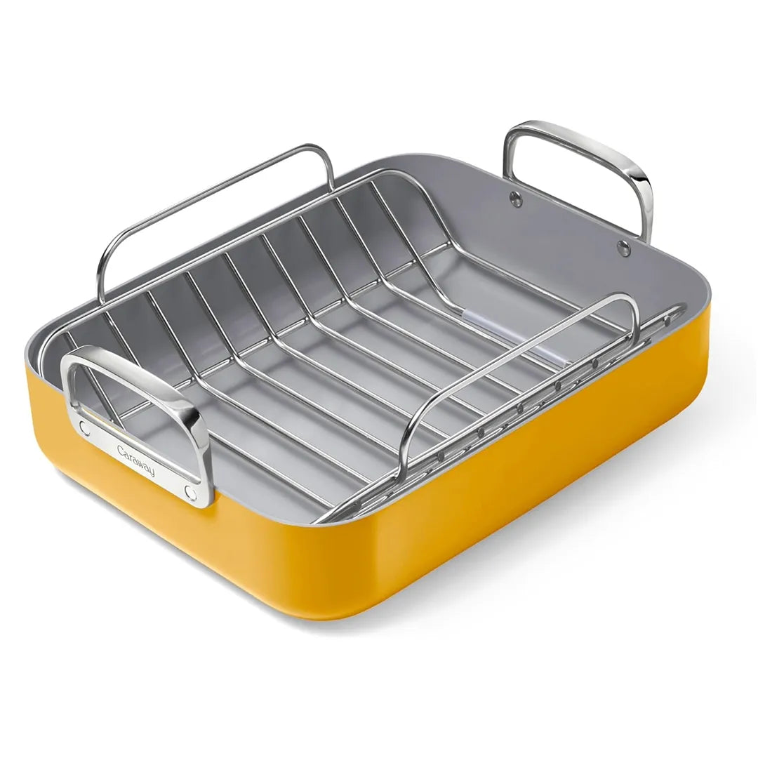 Caraway - Roasting Pan With Rack - Marigold - REBEL