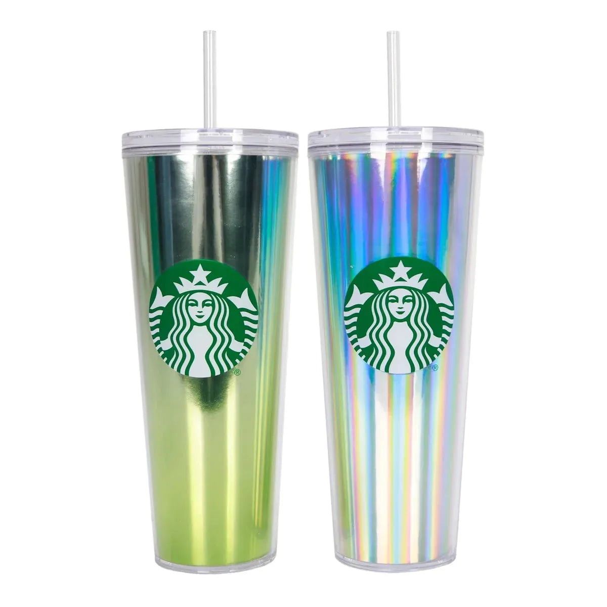 Starbucks Tumbler Set with Iced Coffee K-Cups, 24 Ounce (Pack of 2)
