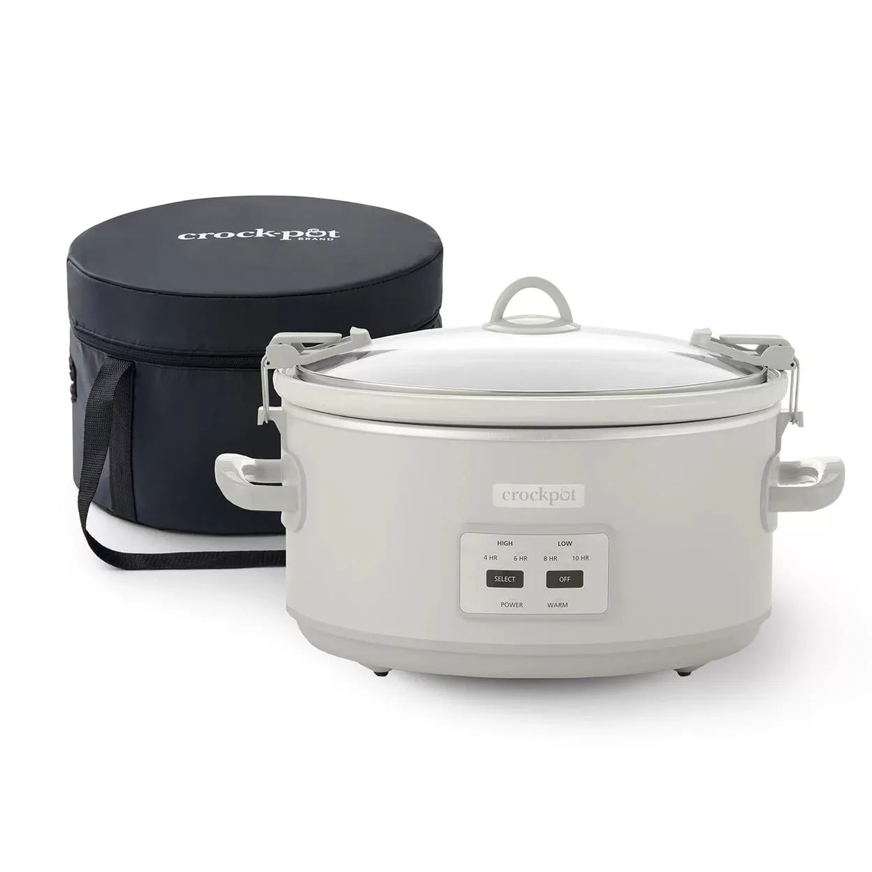 Crock-Pot 7-Quart Cook and Carry Programmable Slow Cooker with