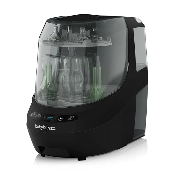 Baby Brezza - Baby Bottle Washer, Sterilizer & Dryer - Black - REBEL