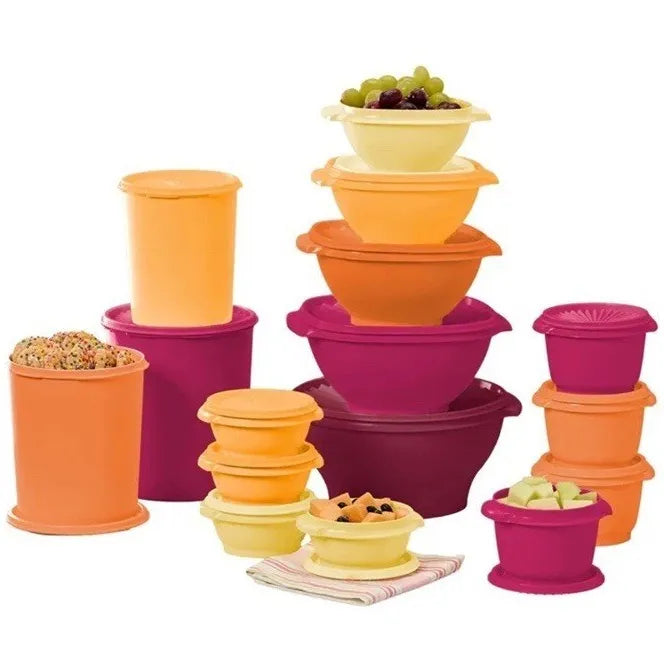Tupperware Heritage Collection Food Storage Containers, 32-piece