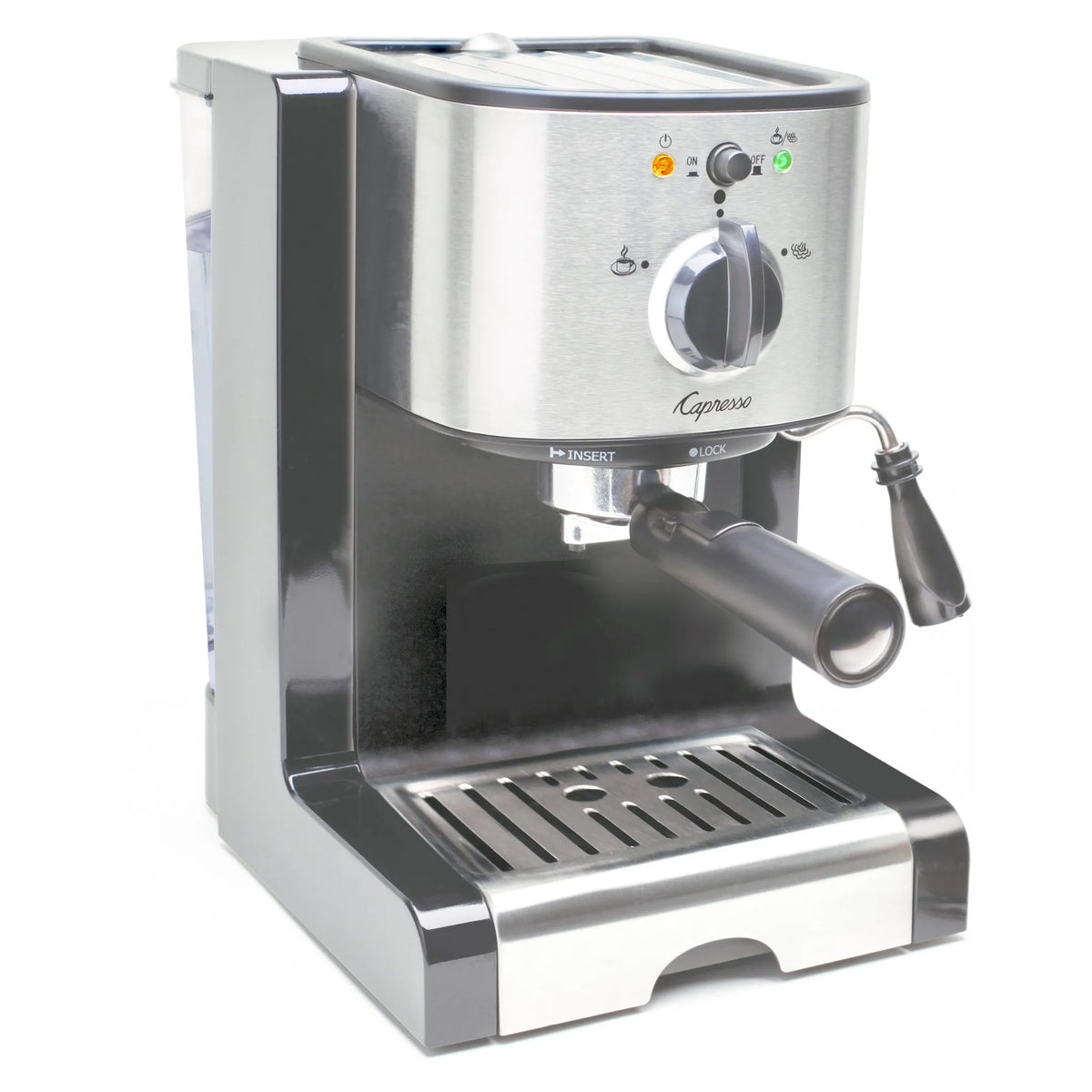 Capresso Pump Espresso/Cappuccino Machine - Stainless Steel – REBEL