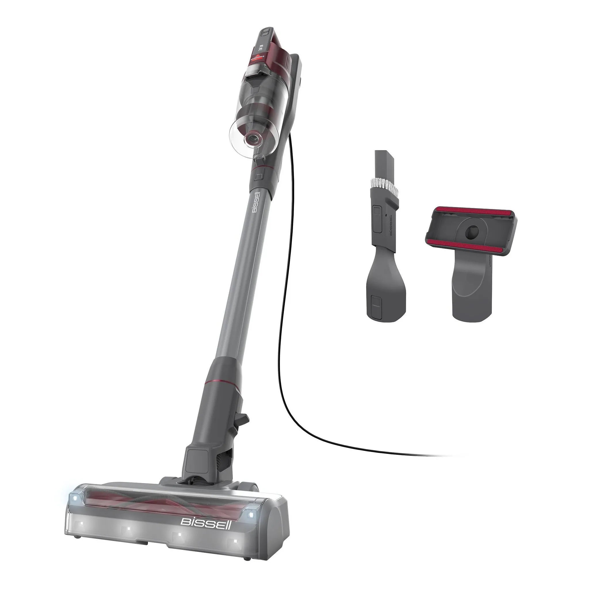 Bissell - Corded Stick Vacuum - PowerClean FurGuard - Red