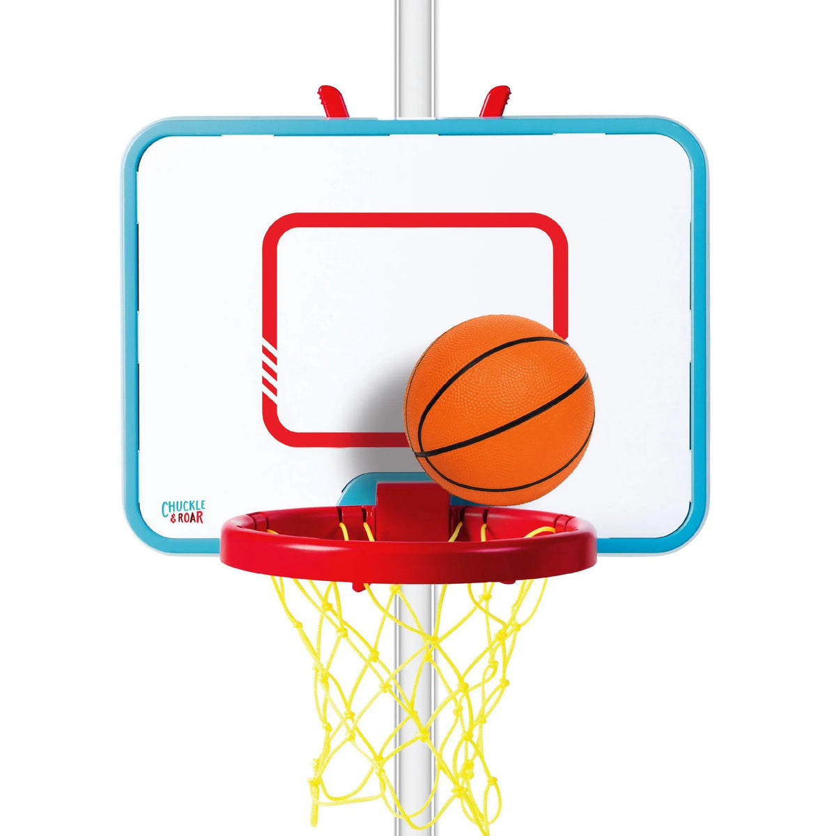 Practice Hoop Chuckle & Roar Adjustable Kids Basketball Hoop Set – REBEL