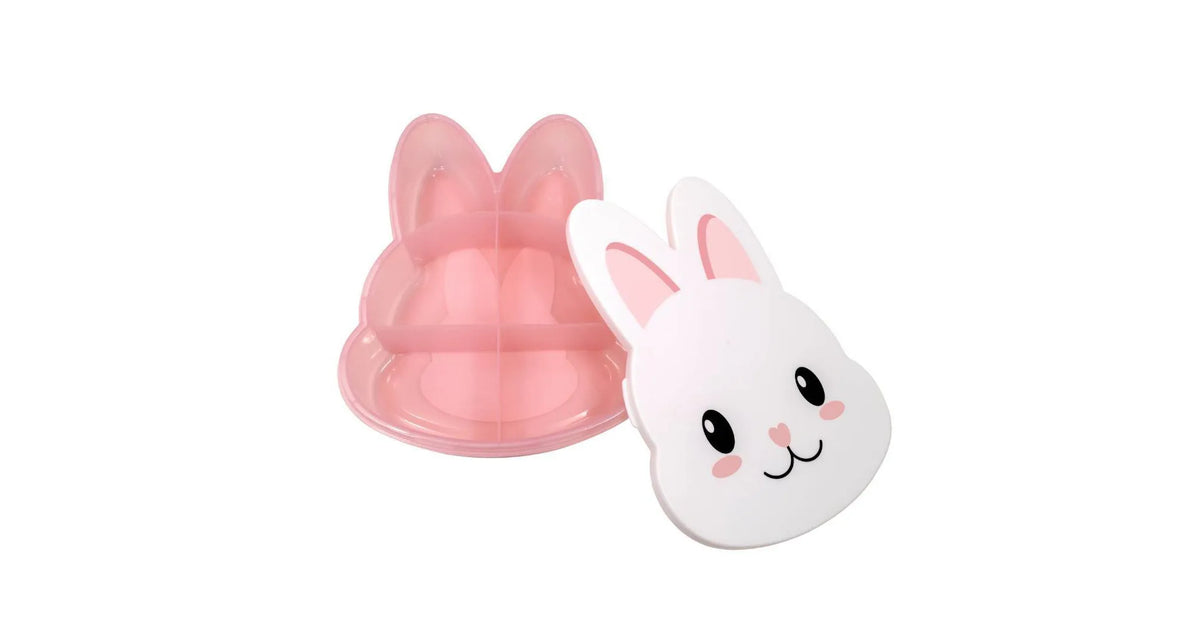 Cook With Color Bunny Snack Box Food Storage Container Pink – REBEL