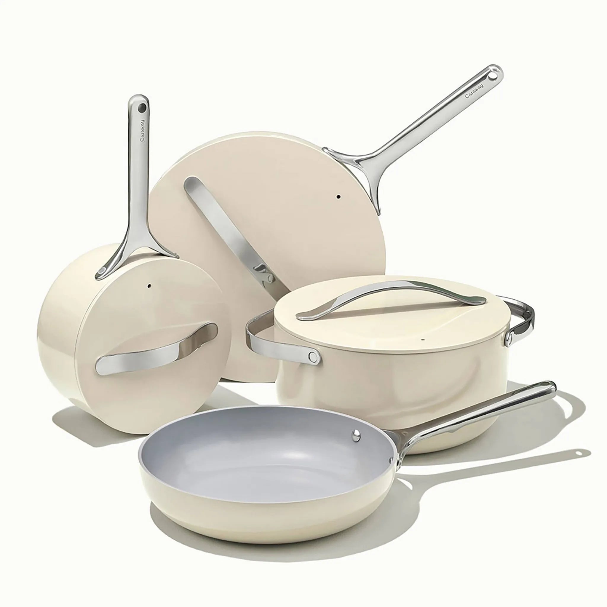 Caraway 12pc Cookware Box Set - Cream