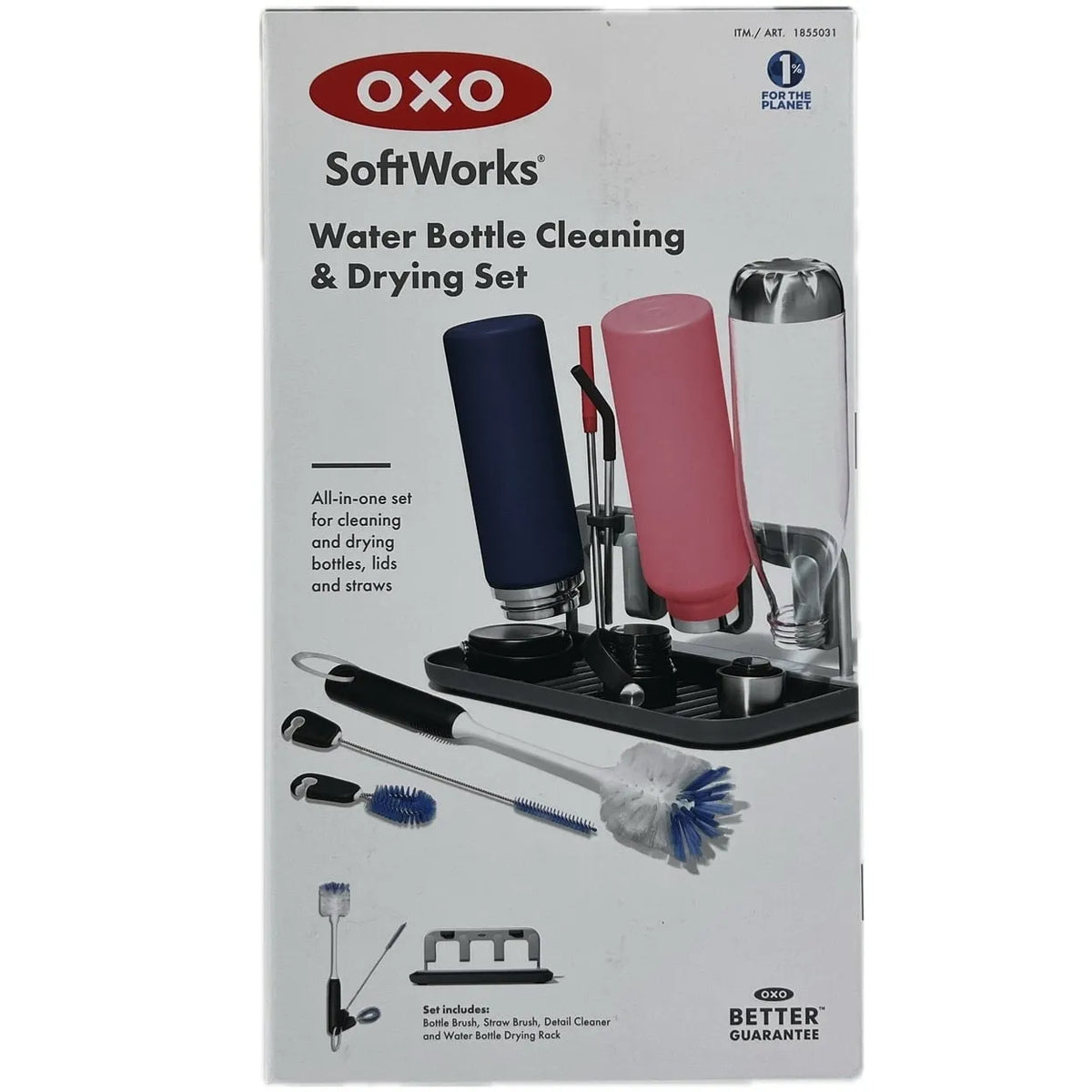 Softworks Water Bottle Cleaning & Drying Set