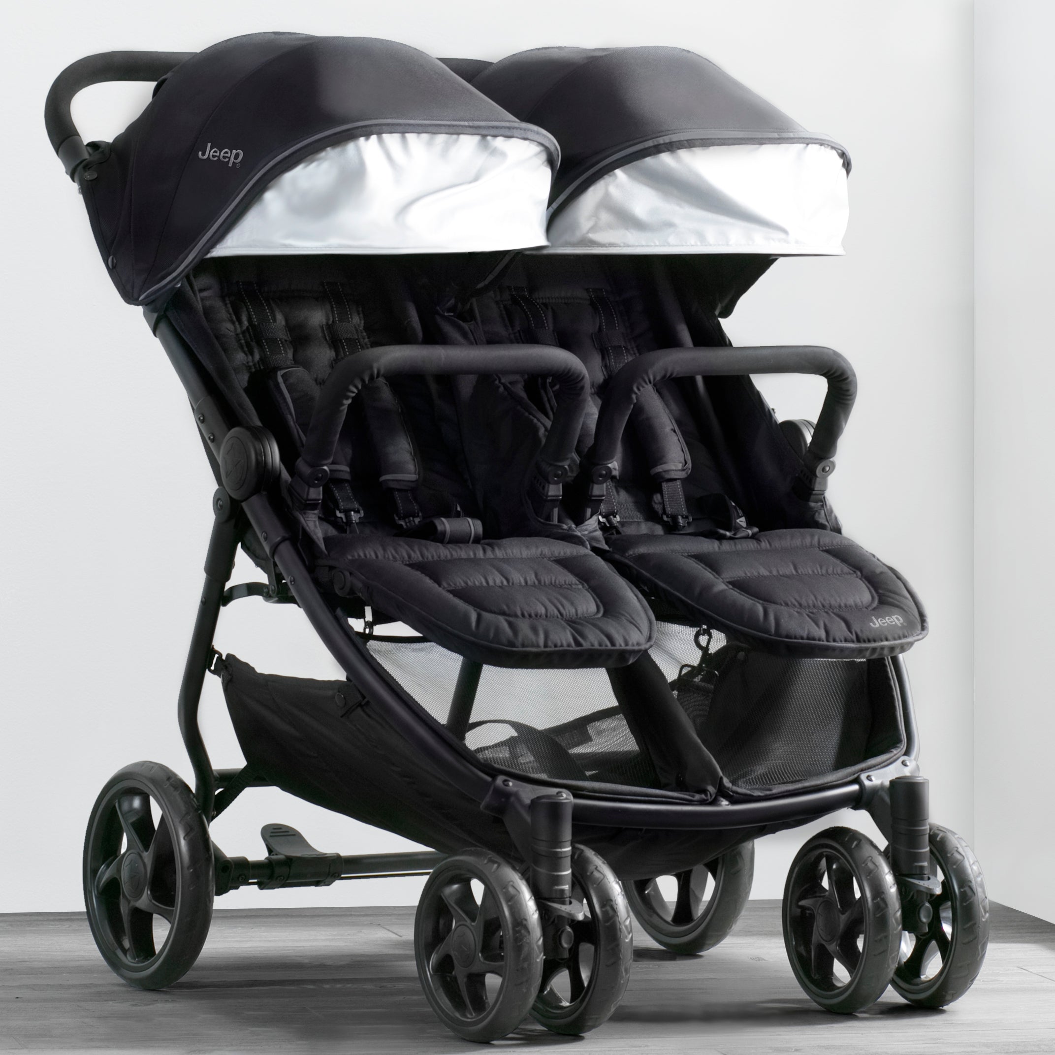 cosco double stroller JEEP BY DELTA CHILDREN Destination Side X Side Double Ultralight Stroller – REBEL