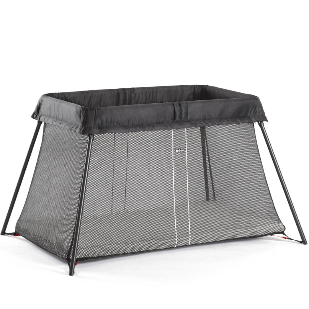 BabyBjörn Travel Crib Light - Black Mesh – REBEL